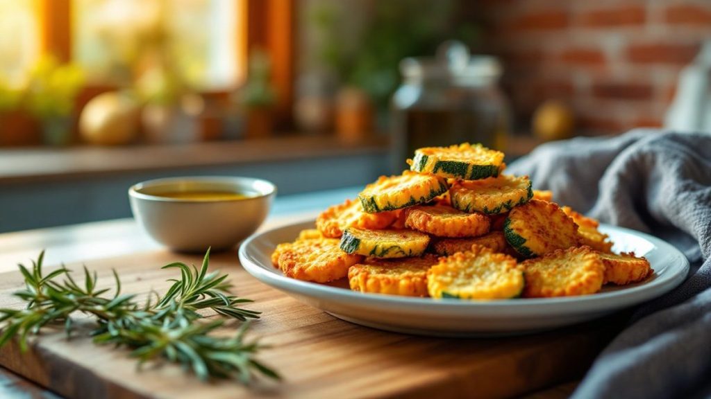 découvrez l’astuce infaillible d’une grand-mère provençale pour des courgettes panées ultra croustillantes, sans friteuse ! prête en 15 minutes avec seulement de l’huile d’olive. recette saine, savoureuse et facile à réaliser.