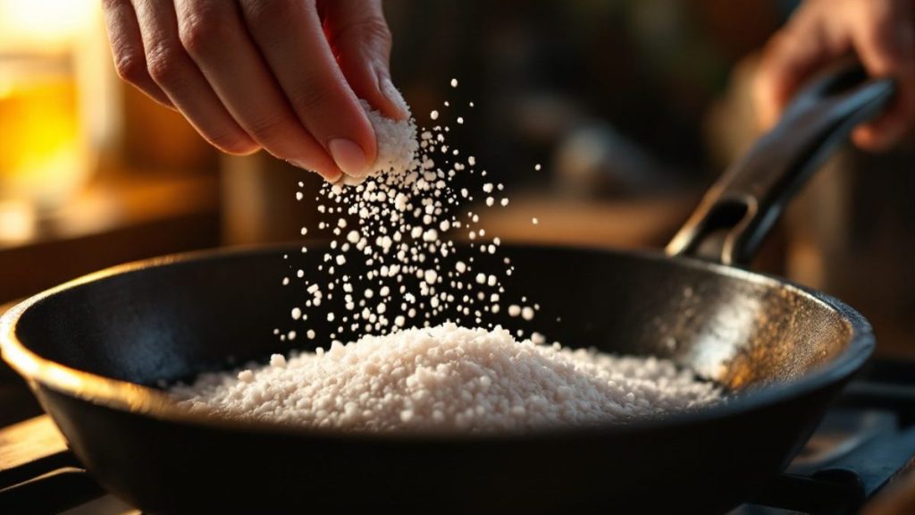 découvrez l'astuce de grand-mère remise au goût du jour par les grands chefs pour dégraisser facilement vos casseroles en fonte sans les abîmer. une méthode naturelle, efficace et simple à adopter en cuisine !