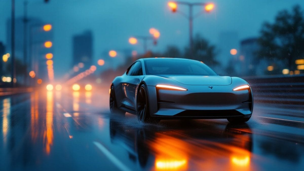 découvrez pourquoi la pluie peut augmenter l’autonomie des véhicules électriques de 12 %, selon les explications d’un expert en batteries de 42 ans, et pourquoi tesla préfère taire cet avantage méconnu.
